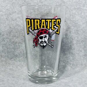 Pittsburgh Pirates MLB Budweiser Beer Pint Glass 16 oz Libbey Barware Mancave